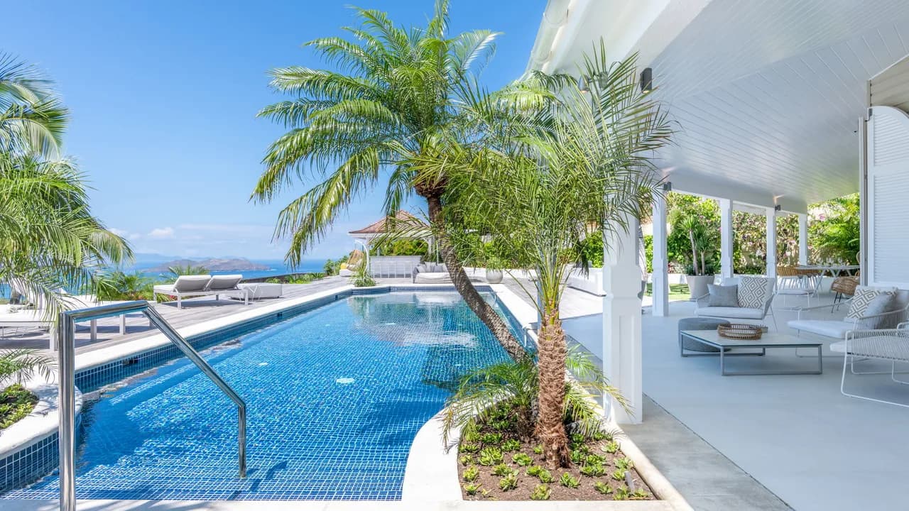 Wine Cellar Villa in Petite Saline St Barthelemy