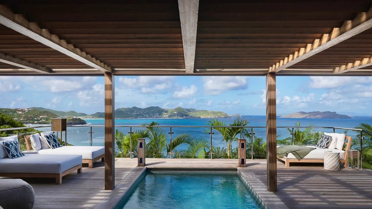 Oceanview Family Villa in Pointe Milou, St Barts
