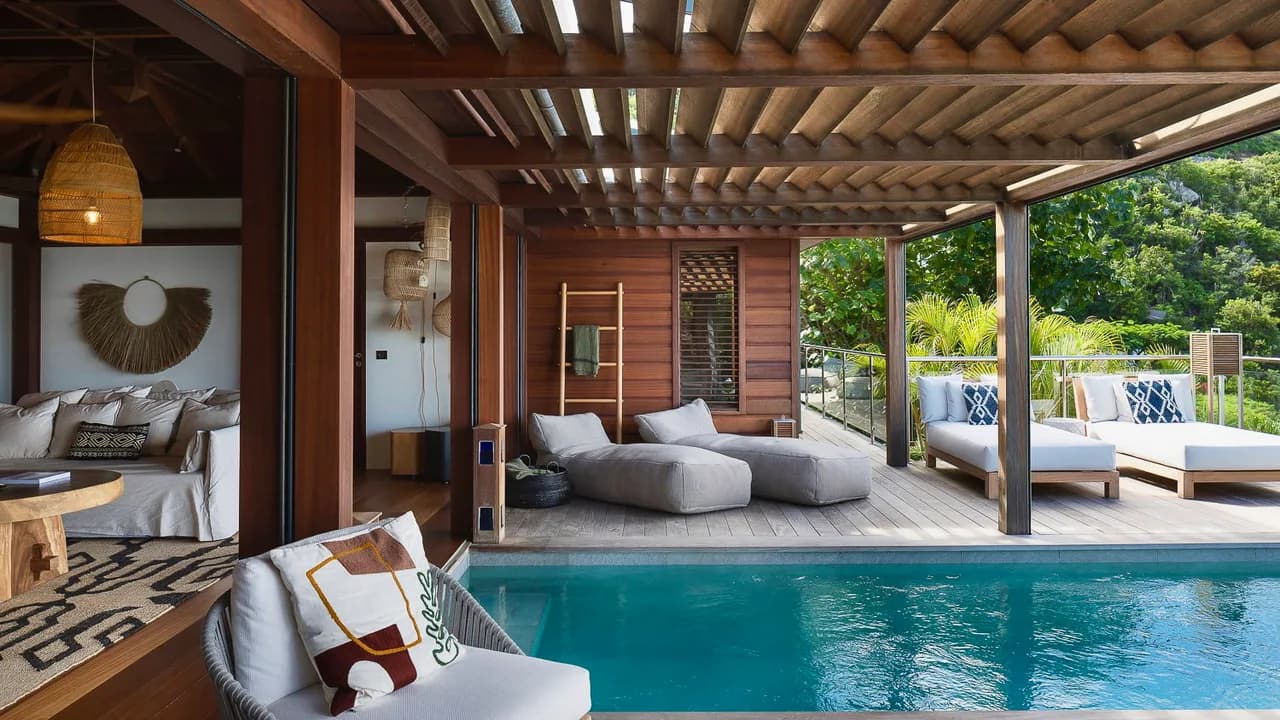 Oceanview Family Villa in Pointe Milou, St Barts photo 2