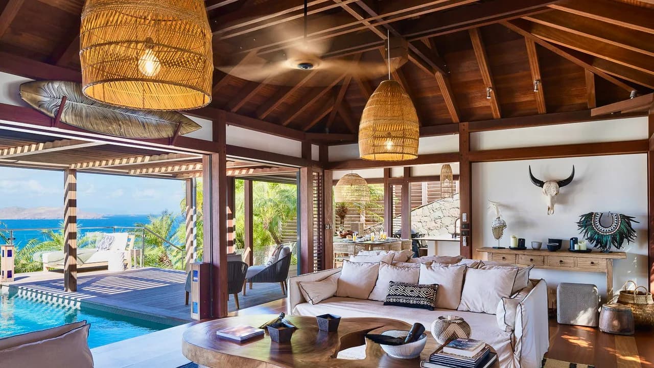 Oceanview Family Villa in Pointe Milou, St Barts photo 3