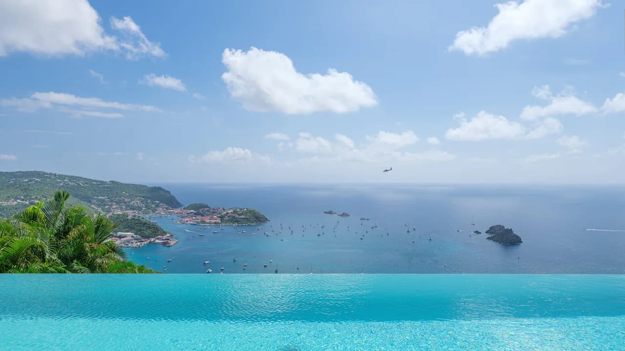 Sweeping Ocean View Villa in Colombier