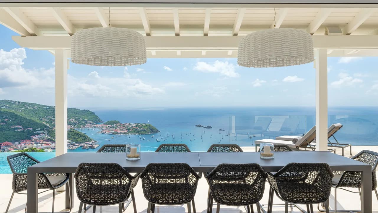 Sweeping Ocean View Villa in Colombier photo 5
