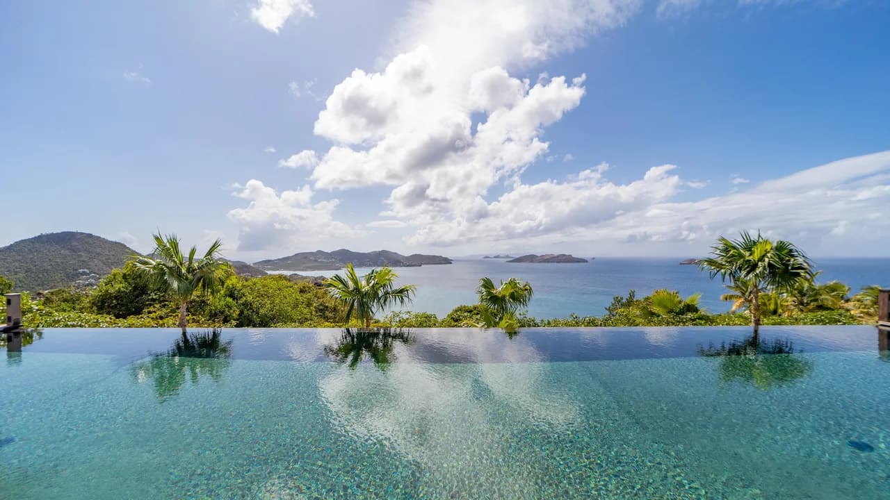 Private Pool Villa in Lorient, Caribbean