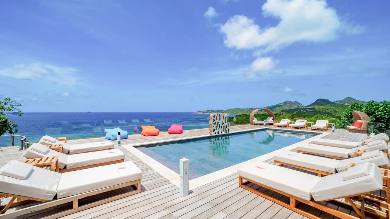 Heated Pool Villa in Anse des Cayes, St Barts