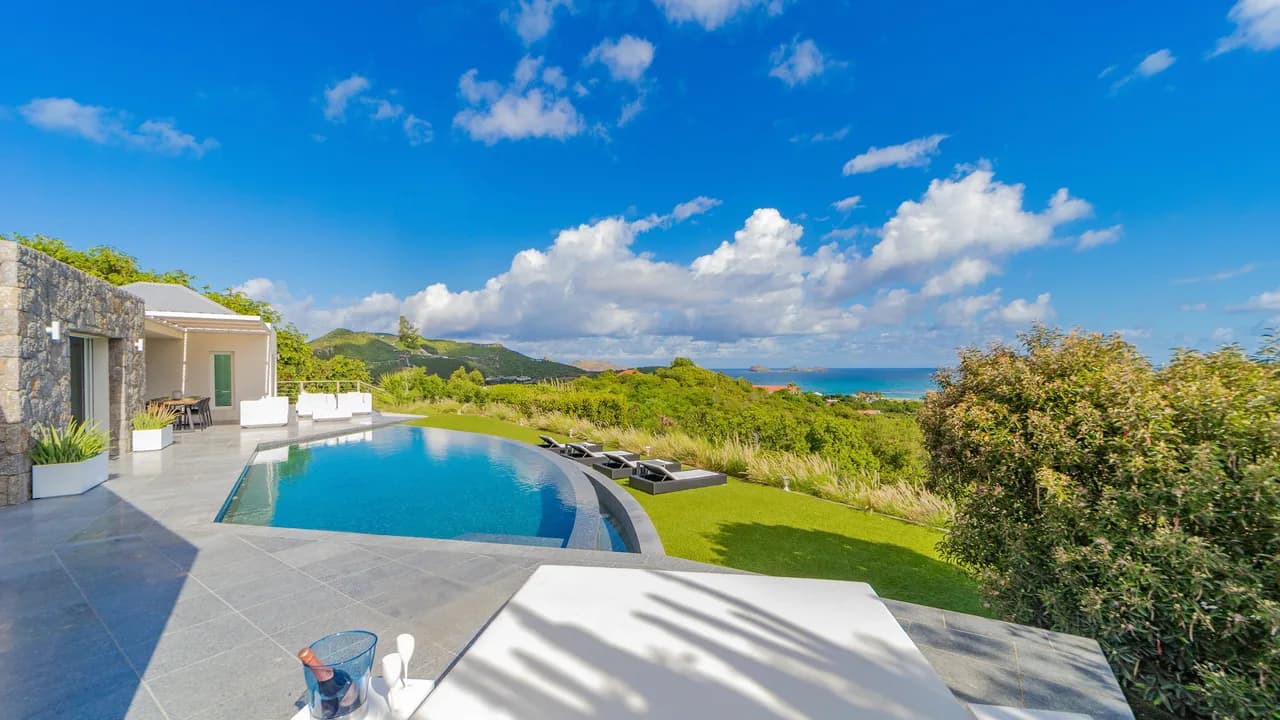 Airy Villa with Garden in St-Jean, St. Barthelemy photo 2