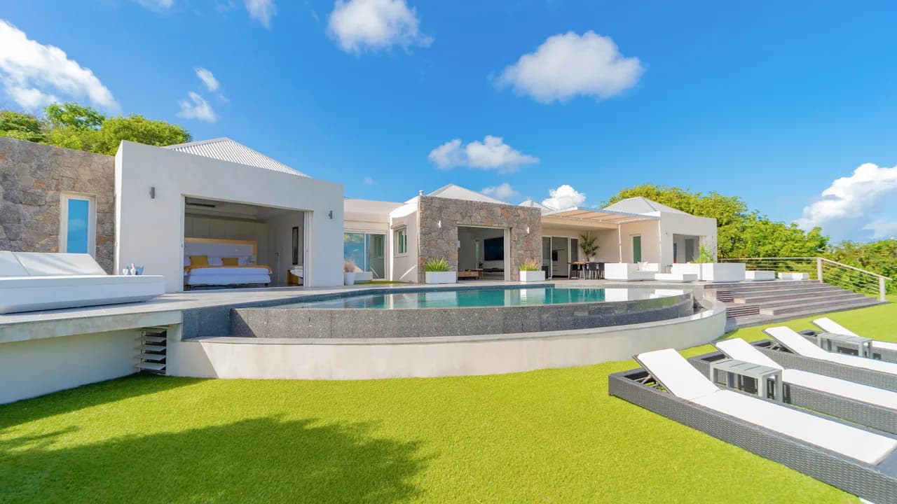Airy Villa with Garden in St-Jean, St. Barthelemy photo 3