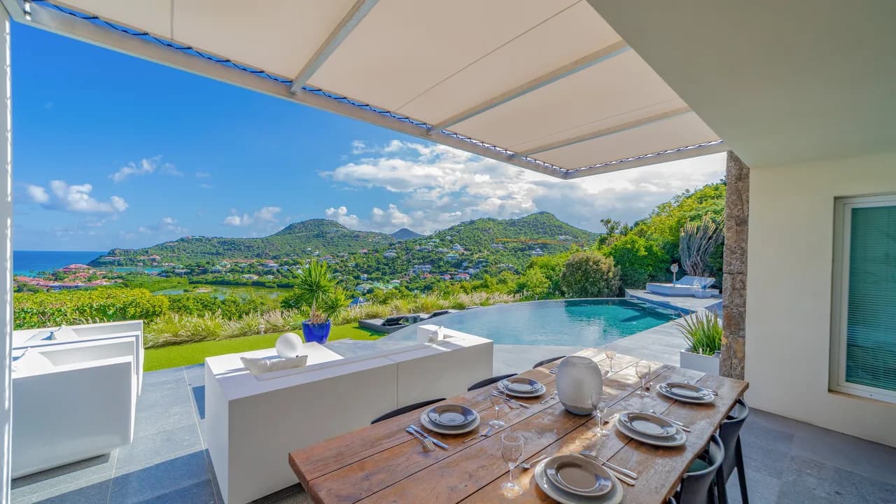 Airy Villa with Garden in St-Jean, St. Barthelemy photo 4