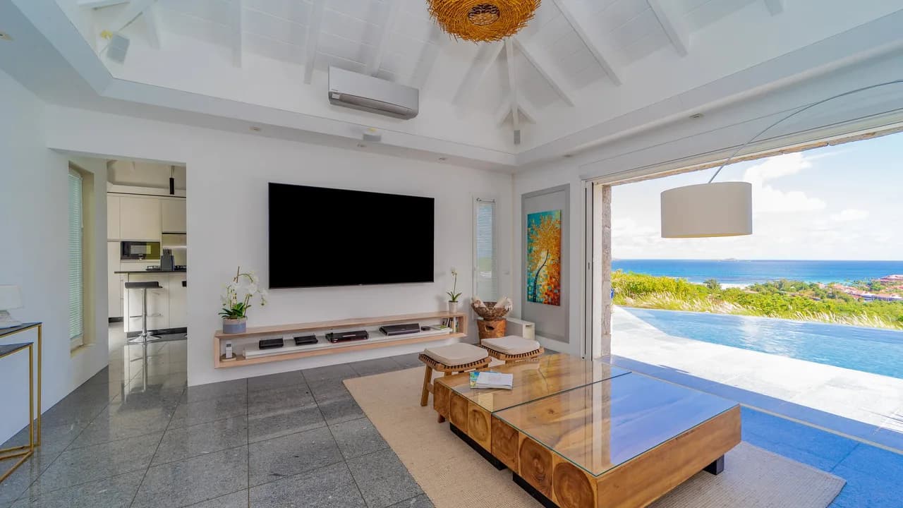 Airy Villa with Garden in St-Jean, St. Barthelemy photo 5