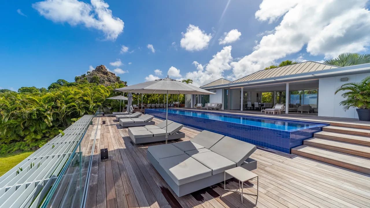 Fitness-Equipped Villa in Anse des Cayes, Saint Barthélemy photo 3