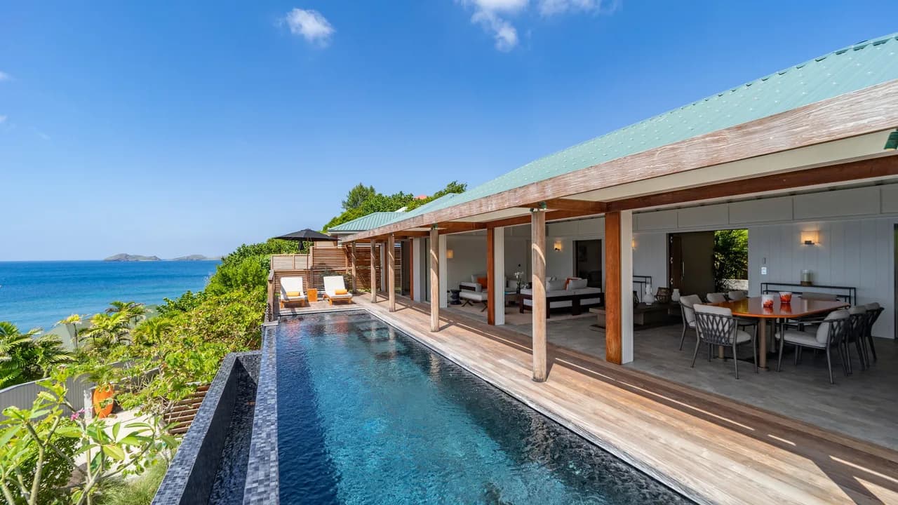 Oceanview Luxury Villa in Pointe Milou, St. Barts photo 2