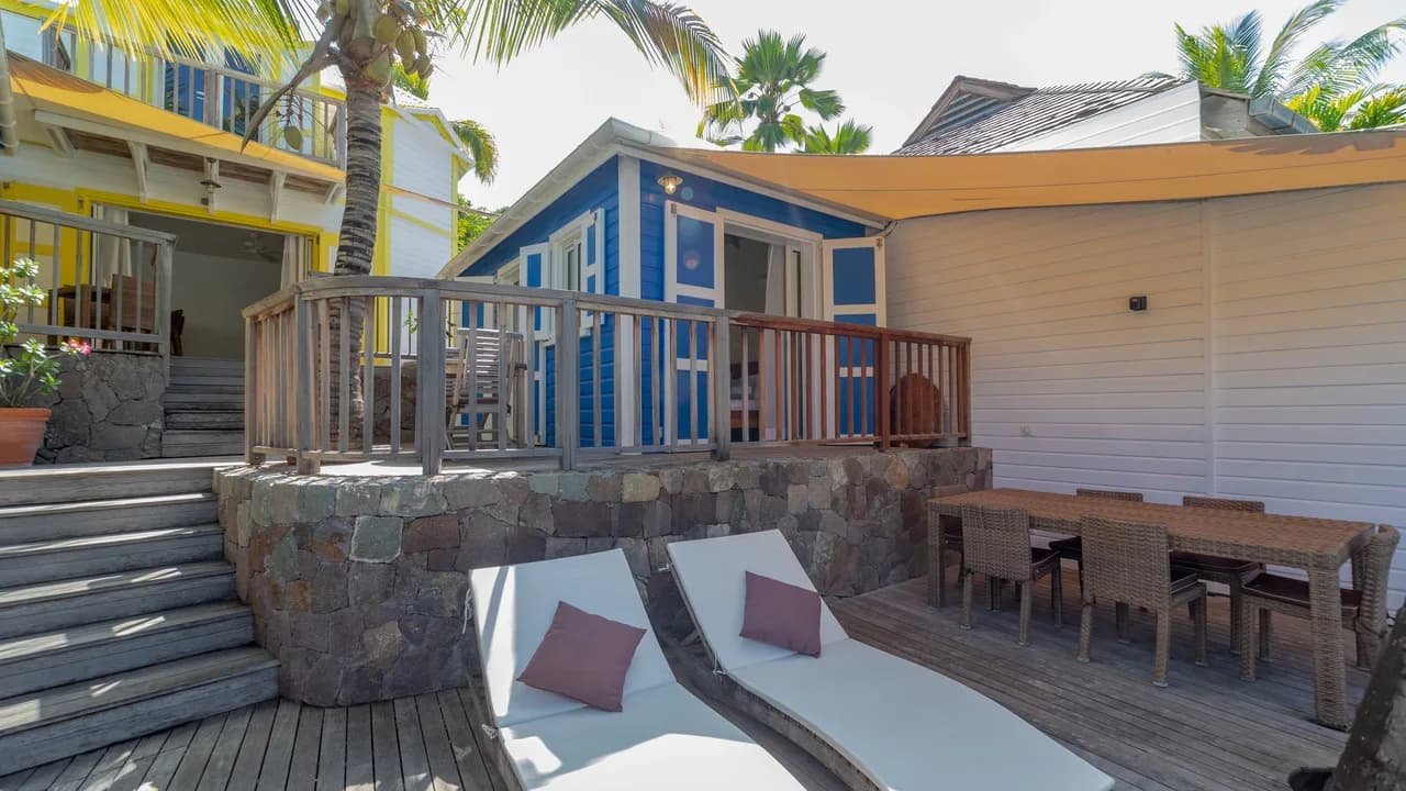 Chic Villa with A/C in Marigot photo 3
