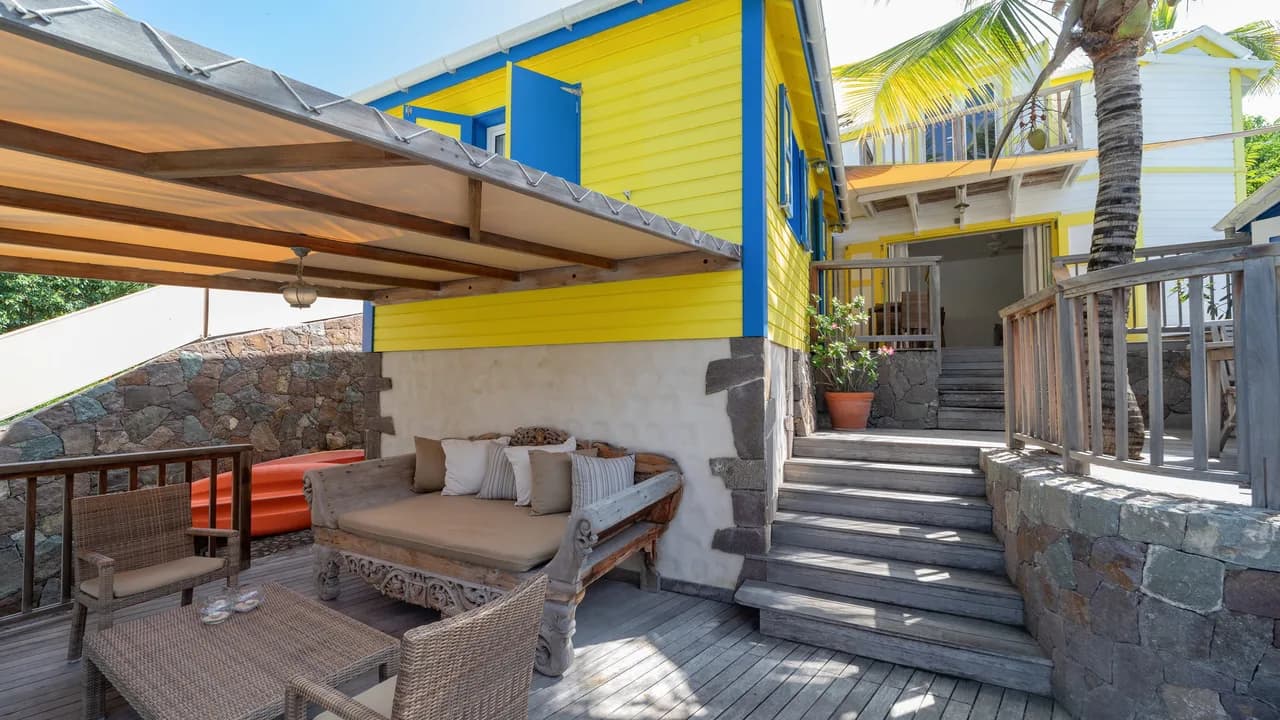 Chic Villa with A/C in Marigot photo 4
