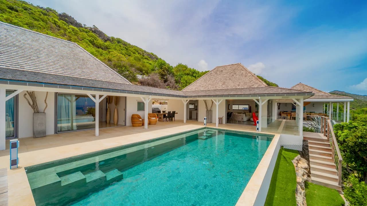 Luxury Villa with Jacuzzi in Gouverneur St Barts photo 4