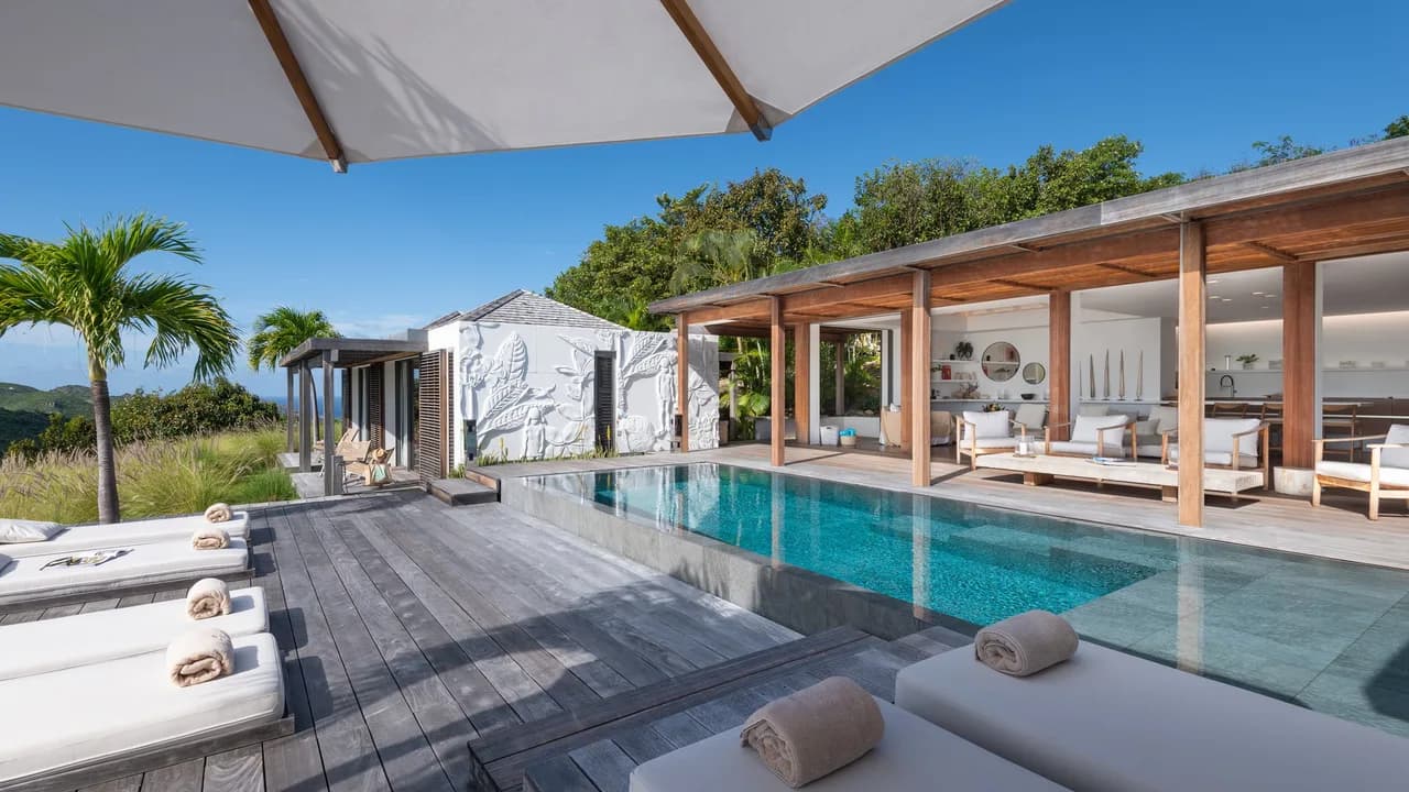 Floating Garden Villa in Lurin, St. Barthelemy photo 2