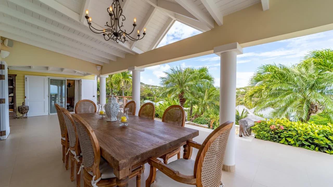 Family-Friendly Villa with Garden in Vitet, St. Barthélemy photo 4