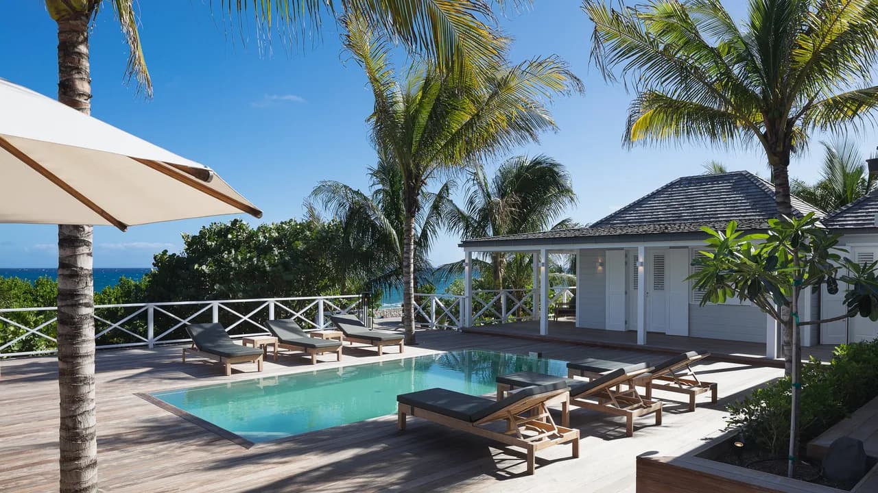 Luxury Villa with A/C Living Room in Toiny photo 2