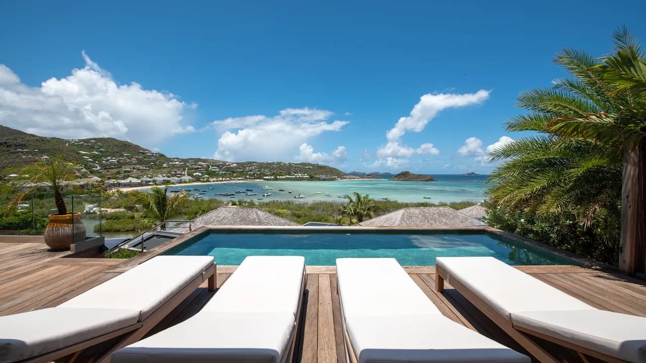 Luxurious Villa with A/C Living Room in Grand-Cul-de-Sac photo 2