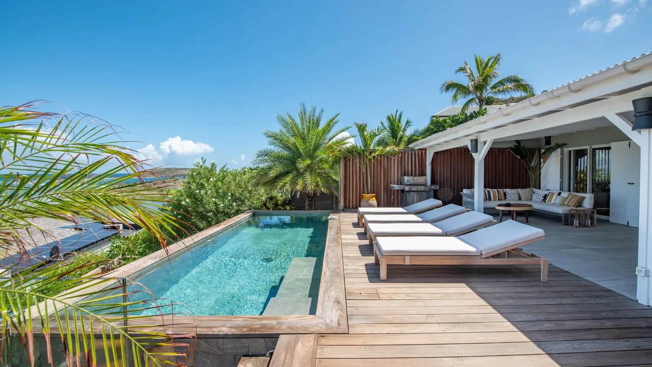 Luxurious Villa with A/C Living Room in Grand-Cul-de-Sac photo 3