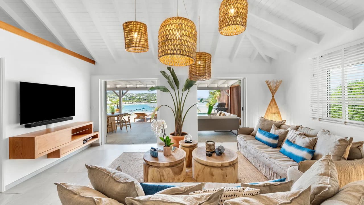 Luxurious Villa with A/C Living Room in Grand-Cul-de-Sac photo 5