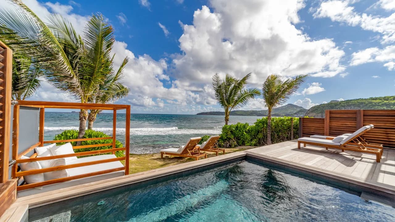 Single-Story Retreat in Anse des Cayes, Saint Barthélemy