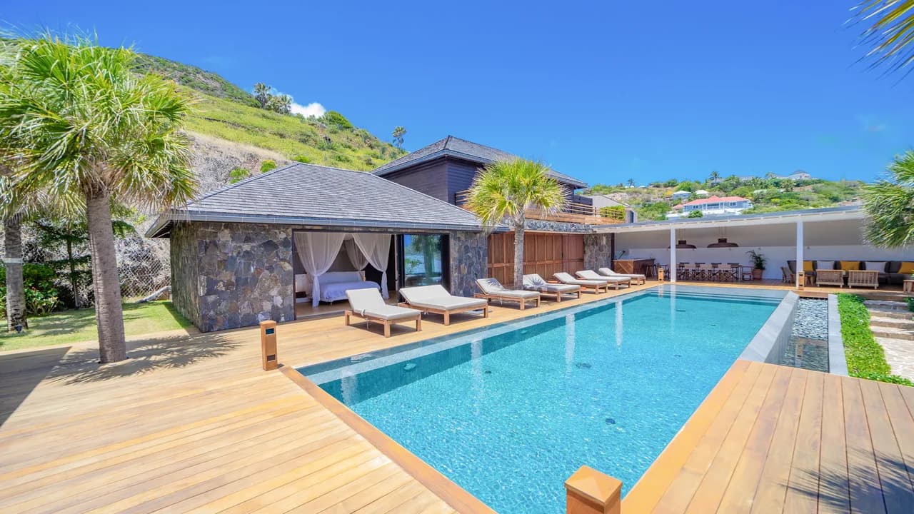 Oceanview Heated Pool Villa in Toiny photo 2
