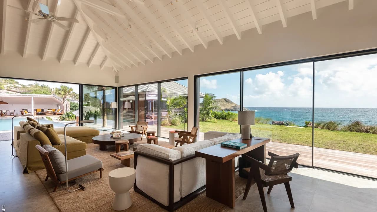 Oceanview Heated Pool Villa in Toiny photo 5