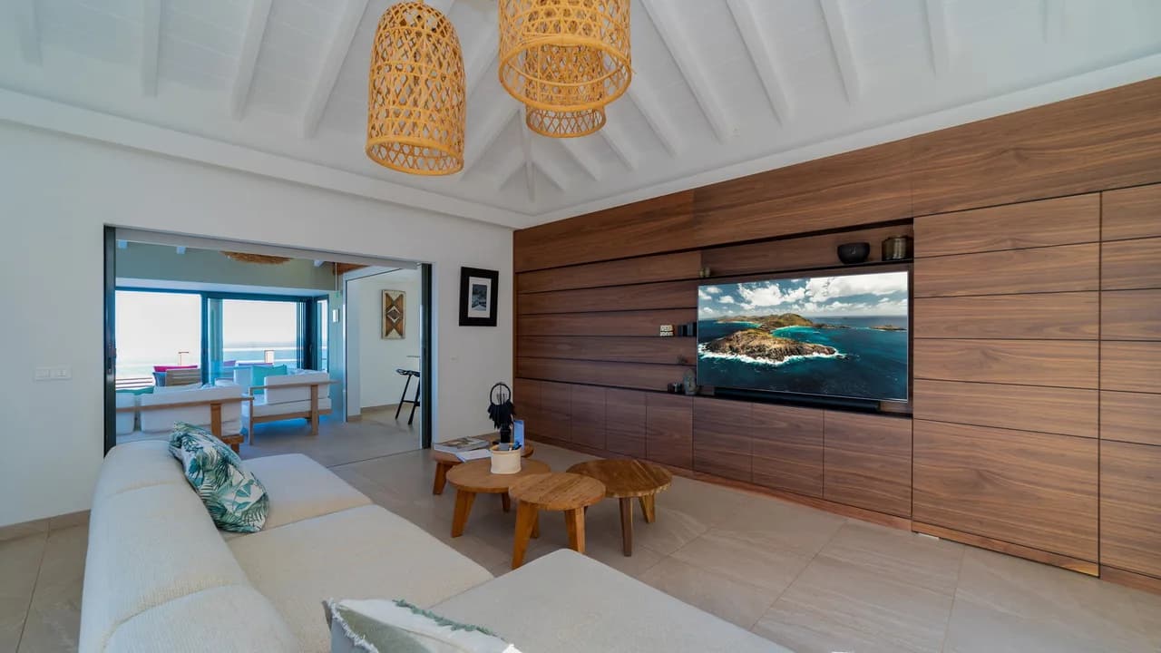 Luxurious Villa with A/C Living Room in Devé photo 4