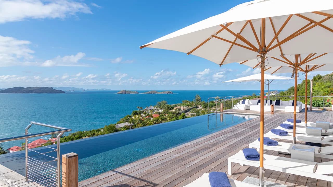 Oceanview Family Villa in Pointe Milou, Saint Barthélemy