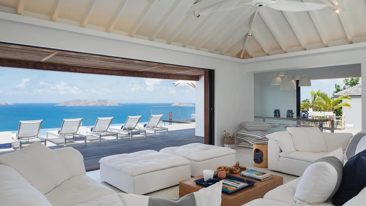 Oceanview Family Villa in Pointe Milou, Saint Barthélemy photo 4