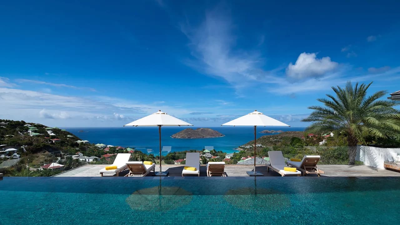 Heated Pool Estate in Colombier Saint Barthélemy