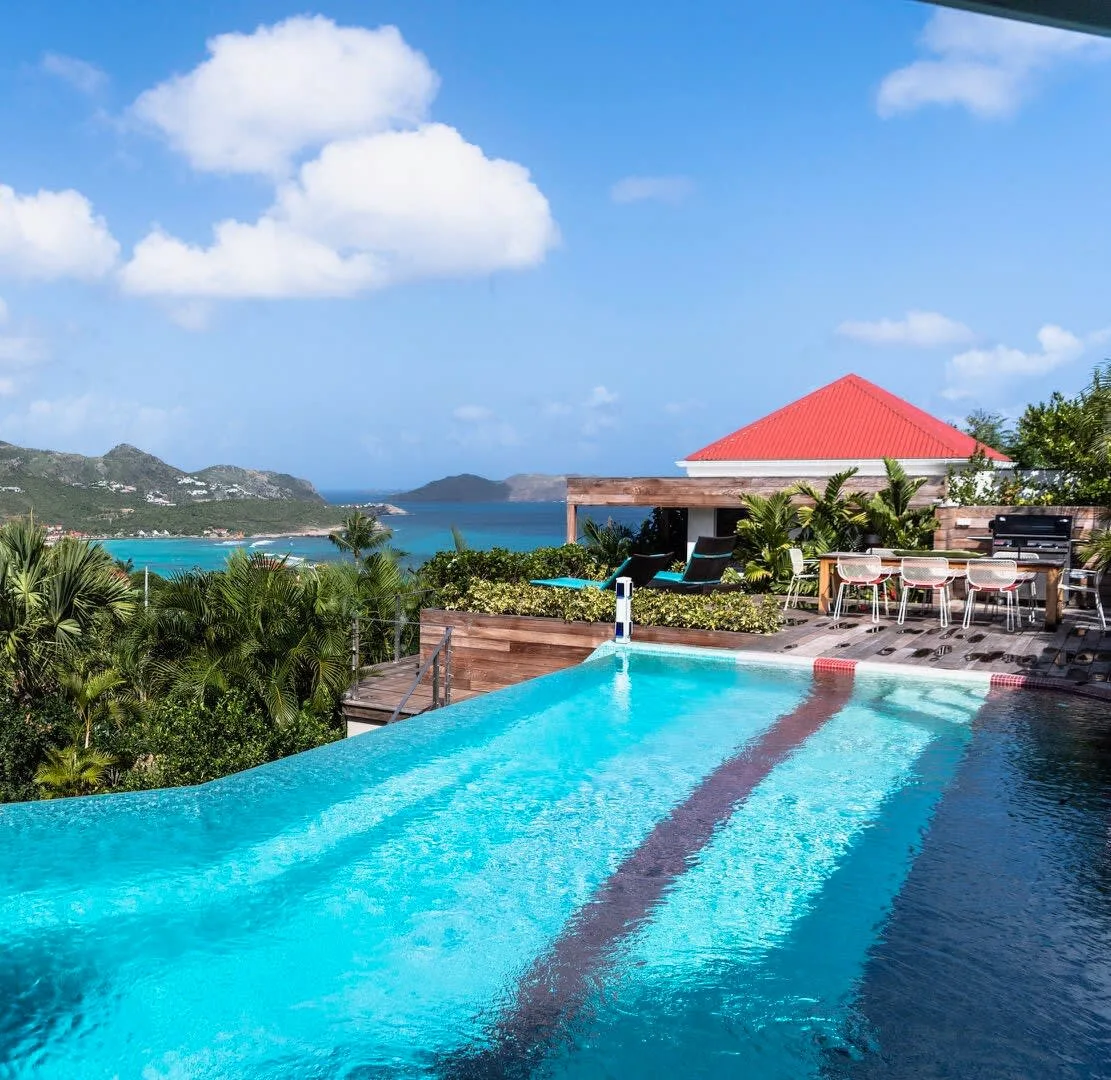 Luxury villas in Gustavia