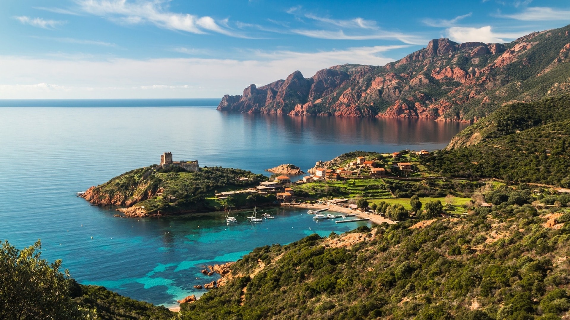 Luxury villas in Corsica