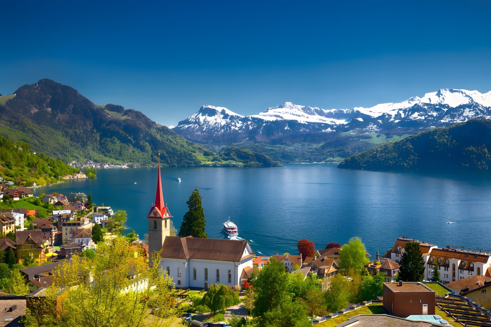Luxury villas in Luzern and Lakes