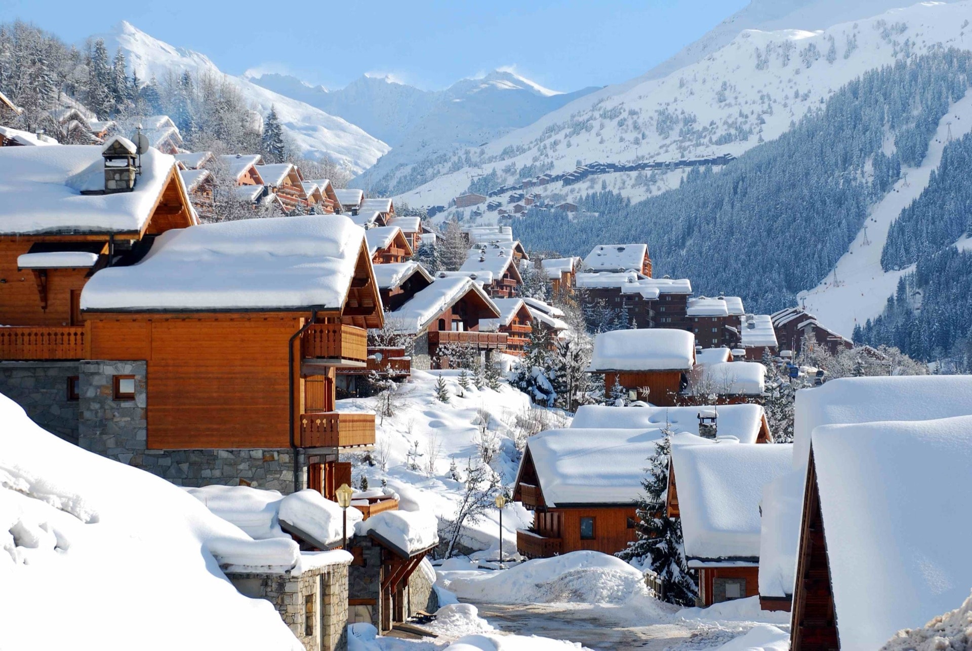 Luxury villas in Meribel