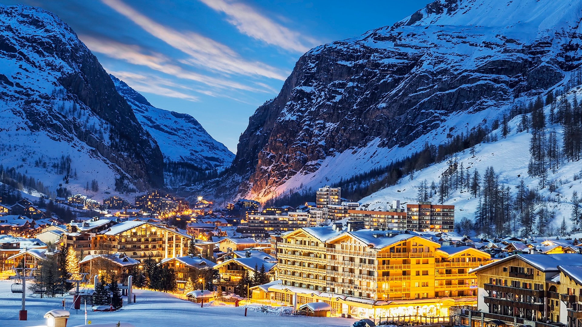 Luxury villas in Val d'Isere