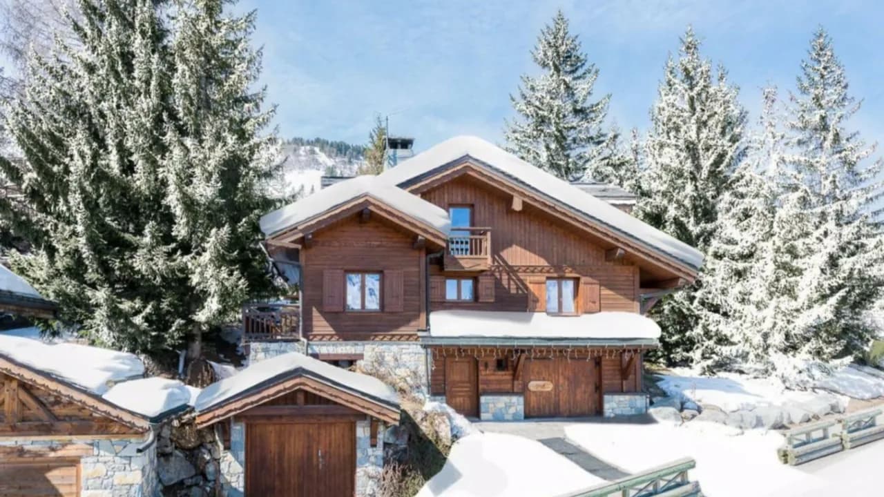 Elegant Courchevel Chalet With Mountain Charm