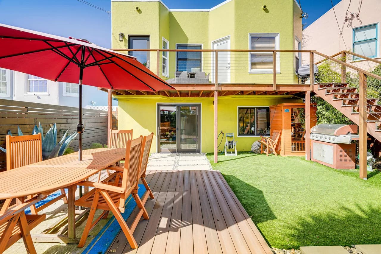 Private Patio House in San Francisco Bay