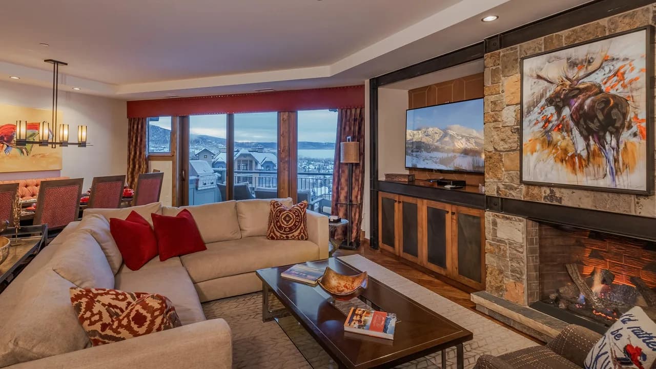 Slope-Side Luxury Condominium in Steamboat Springs