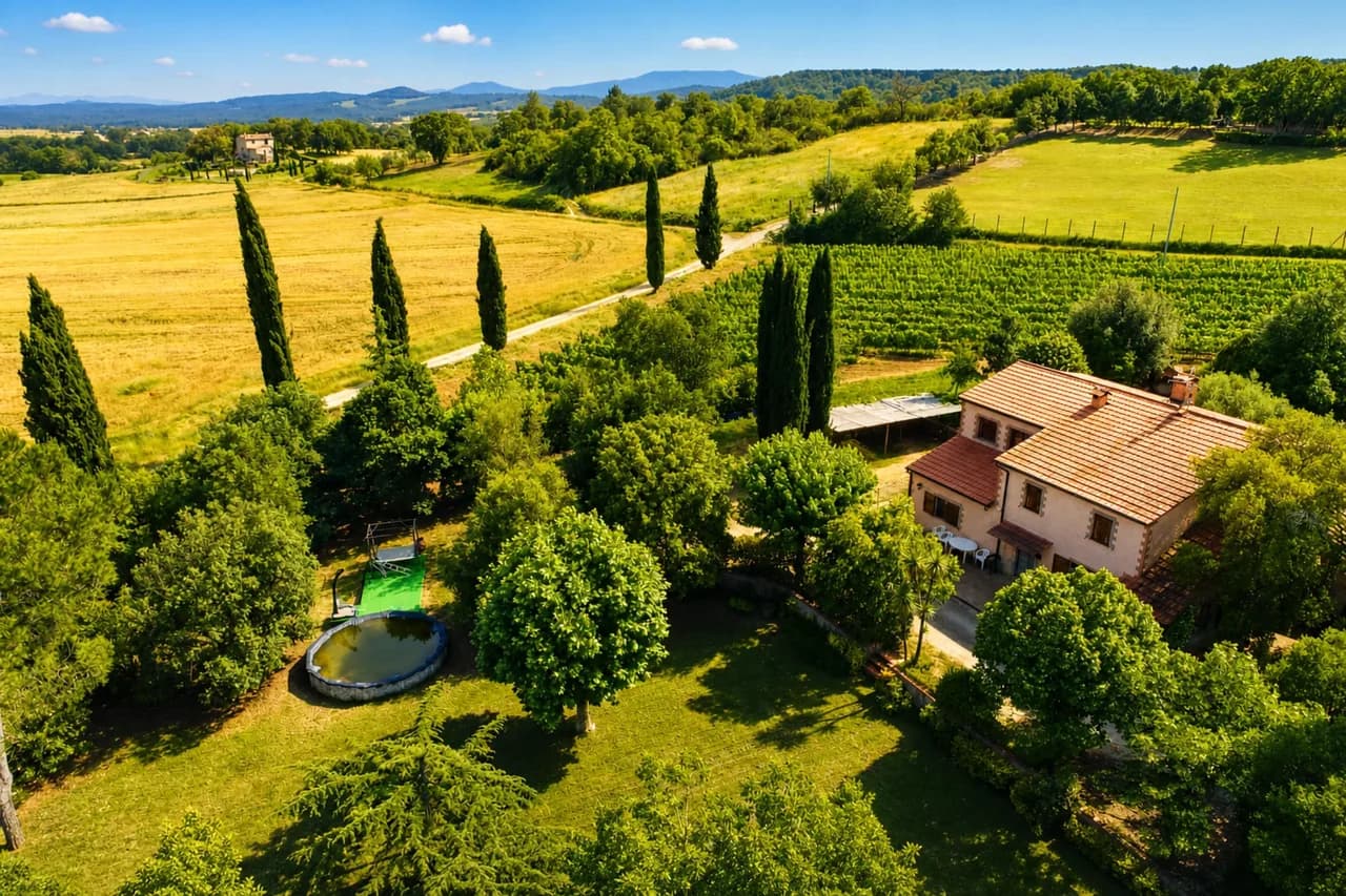 Garden Oasis Villa in Roccastrada, Tuscany, Italy