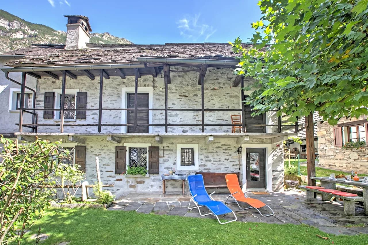 Charming Wooden Chalet in Val Verzasca