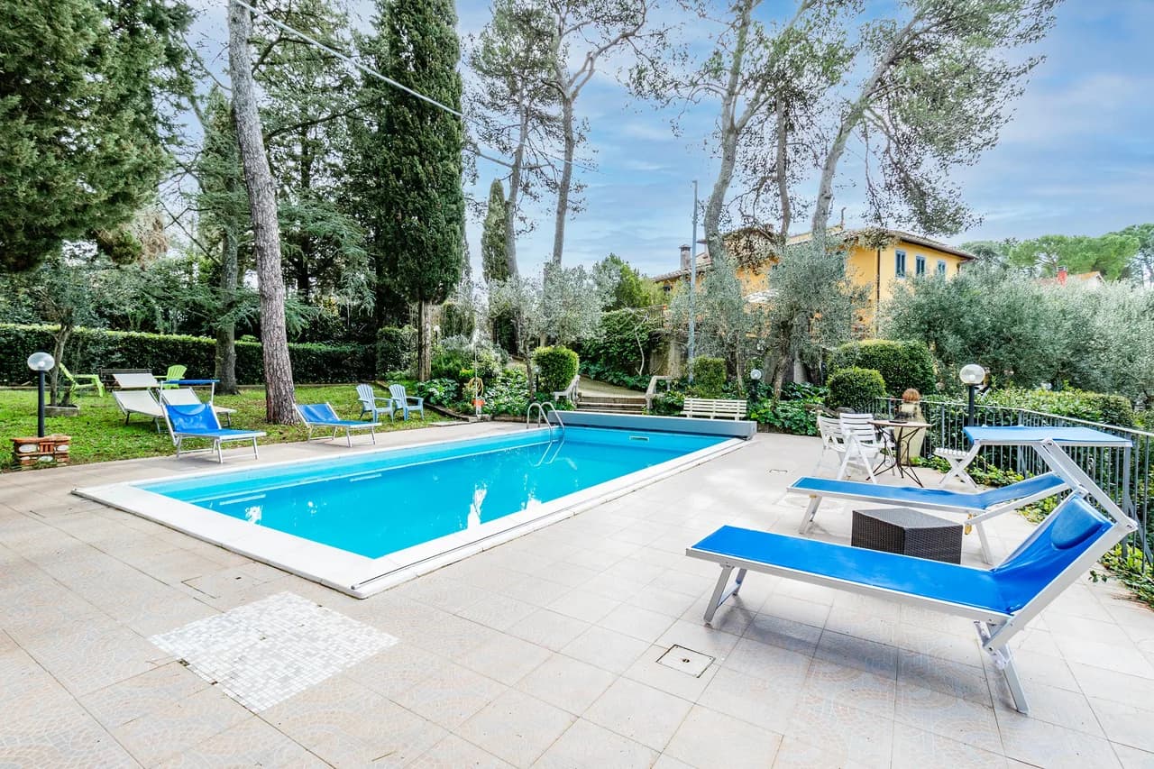 Villa Paola Private Pool Gym in Chianti