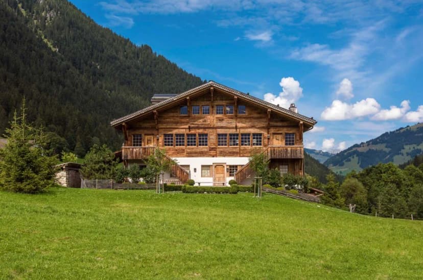 Elegant Alpine Chalet with Spa
