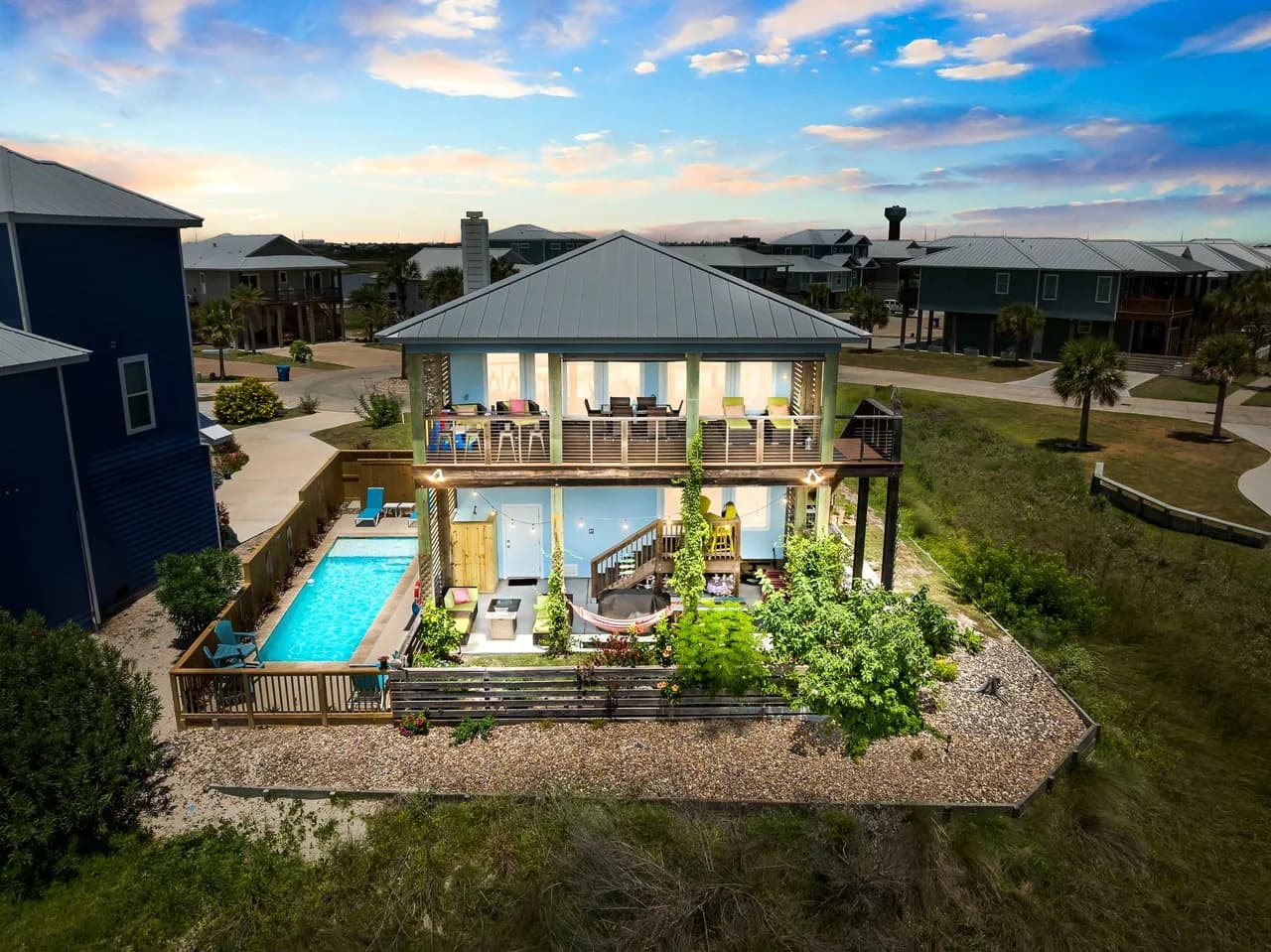 Oceanfront Private Pool Villa in Port Aransas