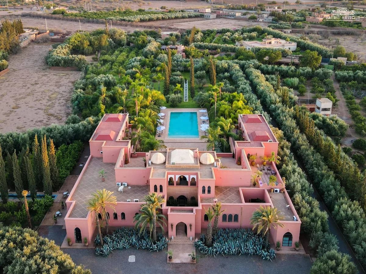 Expansive Nine-Bedroom Villa with Pool in Marrakech