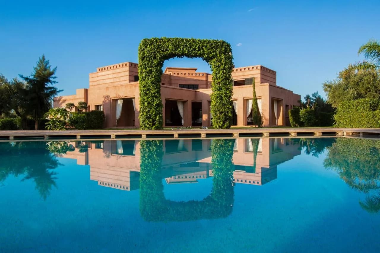 Villa with Pool and Atlas Mountain Views in Marrakech