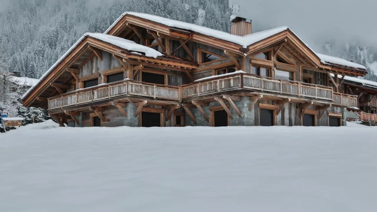 Elegant Megeve Chalet With Indoor Pool