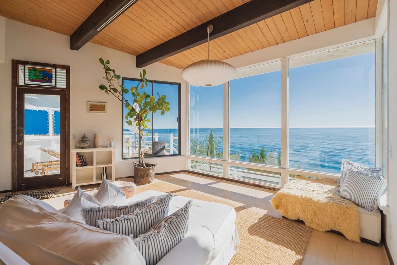 Beachfront Four Bedroom Bungalow in Malibu California