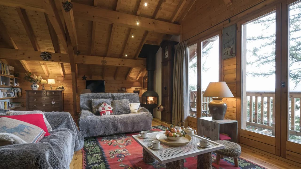 Rustic Dream in Courchevels Pines