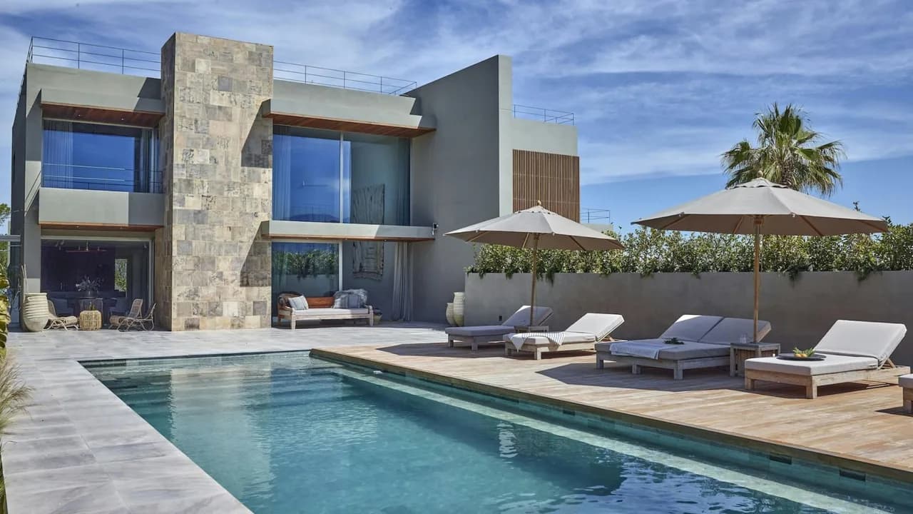Modern Mediterranean-style Ibiza Villa