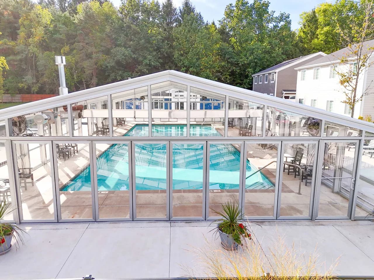 Year-Round Pool Access Villa in Lake Michigan Shore